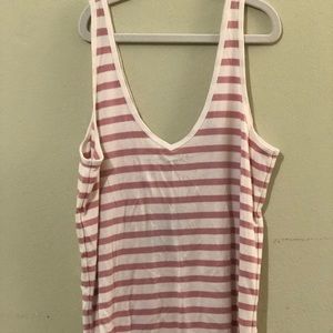 NWT- ATM deep V neck tank top